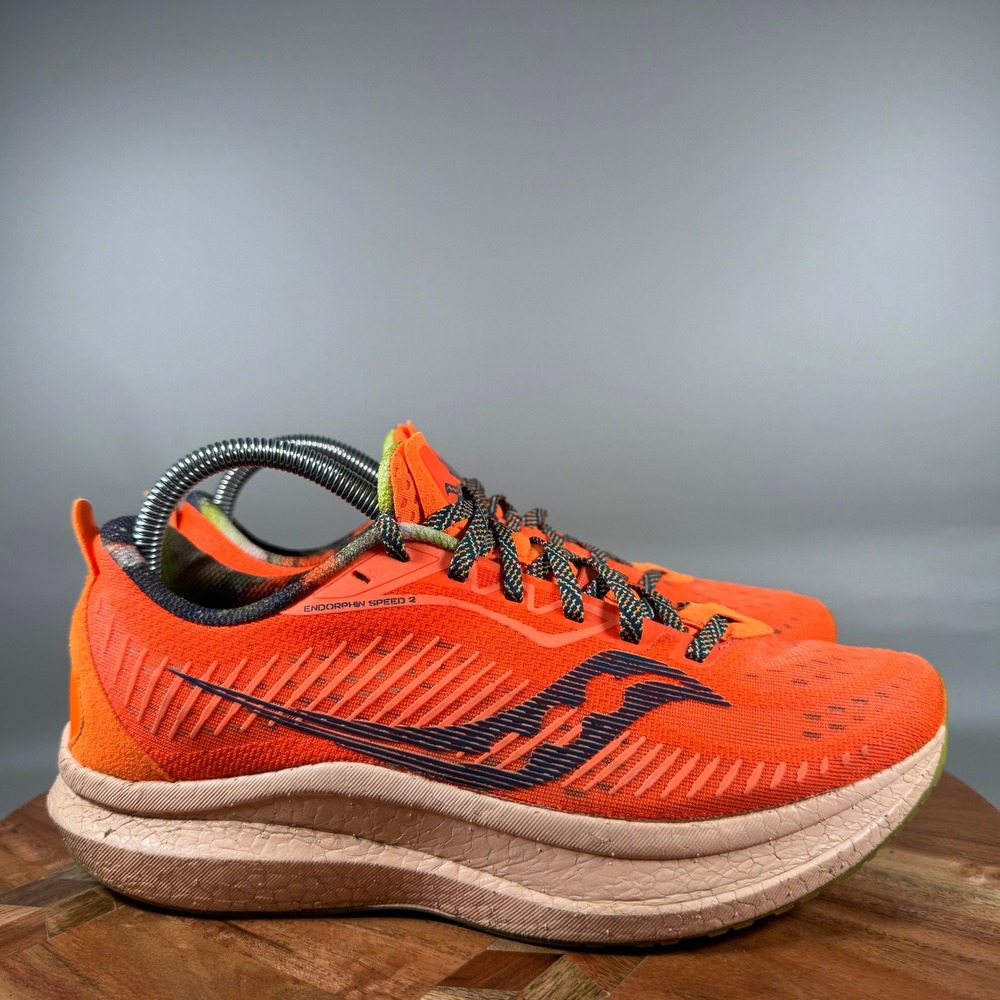 Saucony Endorphin Speed 2‎ Womens 9.5 Vizi Pro Orange Running Shoes S10688-45